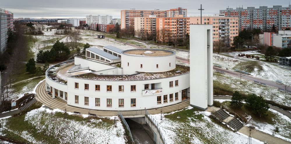 KCMT z dronu