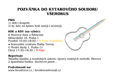 Pozvánka do kytarového souboru