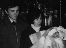 Křtiny syna Ondřeje u Pražského Jezulátka, 30. 11. 1969