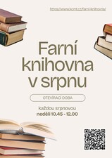 knihovna srpen