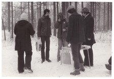 1981, Kouzlo zimního lesa, se spoluorganizatory akce