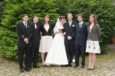 28. 8. 2010 svatba, nasi sourozenci, fara, Straz nad Nezarkou