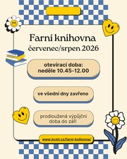 Knihovna - prázdniny 2026