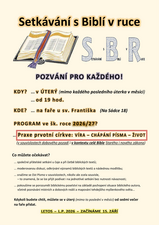 Pozvání k SBR - Chodov 2026-27 Pozvání k SBR - Chodov 2026-27